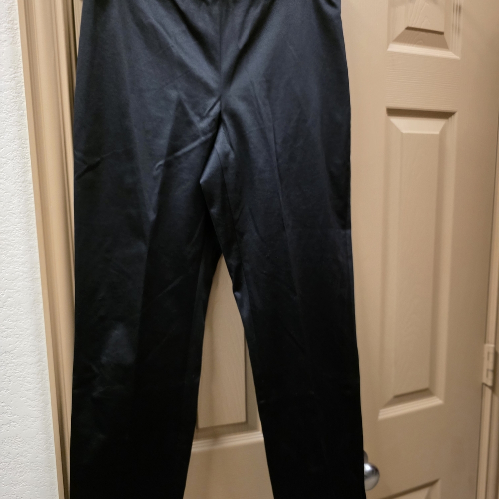 Satin Black Pants